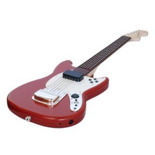PS3   Gitarre Wireless Rock Band PRO Fender Mustang 