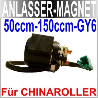 ANLASSER MAGNETSCHALTER 12V 4 Takt Chinaroller 139QMA/B