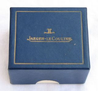 Alte  Jaeger LeCoultre  Uhren Box   Réf. 141