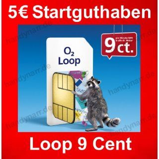 o2 Loop Prepaid Handy SIM Karte mit 5 Euro Startguthaben (auch als