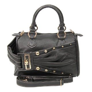 Glamour Schultertasche Tasche Shopper Handtasche in schwarz von Just