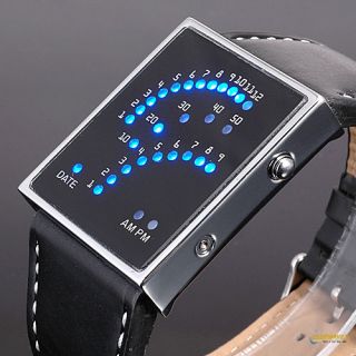 NEU Ohsen 29 Blau LED klassik Digital Herren Armbanduhr Design Uhren