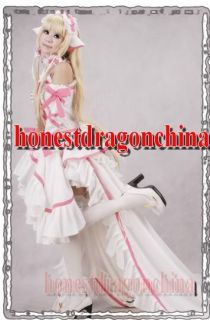Gothic Lolita Cosplay Kleid Chobits Maßanfertigung B14