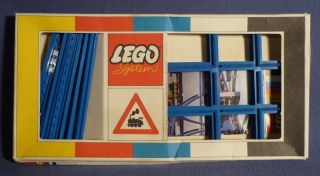 LEGO System 155 Schienen Tracks OVP 60er Jahre City vintage alt
