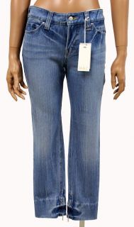 Pipe Zip Stretch Damen Jeans Hose Farbe:Blau Gr.W36L28  157