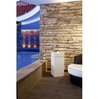 Design Wasserbrunnen Quadrigo mit LED Beleuchtung für Innen und