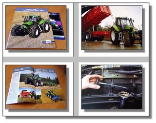 Deutz Agrotron 120 130 150 150.7 165.7 Traktor Prospekt