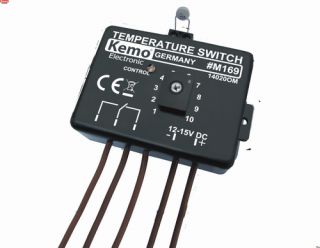 KEMO M169 Temperaturschalter Thermostat 12V