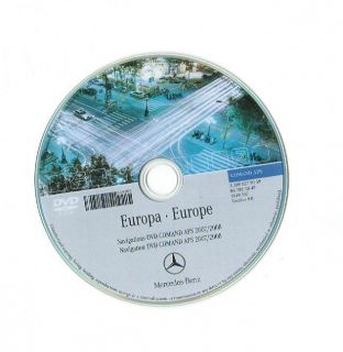 Mercedes navigations dvd comand aps v9 europe 2008 #6