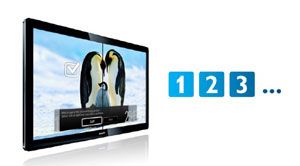 Philips 42PFL4606H/12 107 cm (42 Zoll) LCD Fernseher, EEK C (Full HD