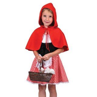 ROTKÄPPCHEN Kostüm mit Petticoat Kinder Gr. 128 