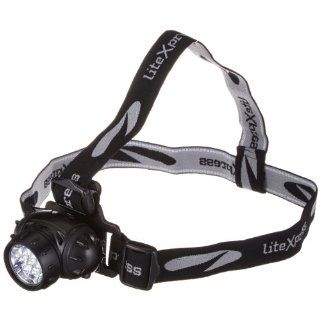 LiteXpress Liberty 102 schwarz, Kopflampe/Stirnlampe, 7 LEDs Nichia ø