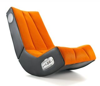 MusicRocker Cubic Gaming Sound Chair Sessel Orange+Kuli