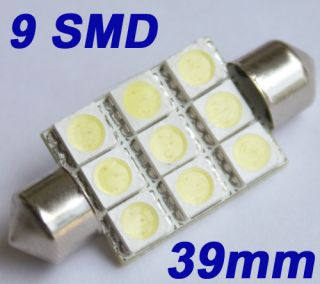 SMD 5050 LED Weiß Innenraum Lampe Sofitte Soffitte Auto Beleuchtung