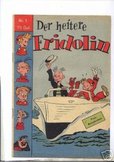Der Heitere Fridolin Semrau Verlag Nr. 1 Spirou 1. Aufl