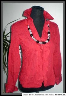 BIBA Bluse Elegant Gr.40 Qualität rot NEU Damen Bluse