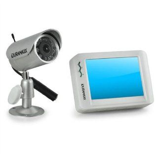 Duramaxx Babyphone Funk Nachtsicht Kamera Überwachungsset (2,4GHz