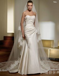 Brautkleid Hochzeitskleid A253 Gr.44 Weiß   SOFORT