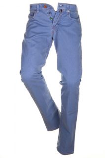 Herren Jeans, blau / gestreift, 30/34, PTO5, UVP 188, 