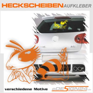 E4 Biene Hummel Hornisse Sticker Aufkleber Auto Blume