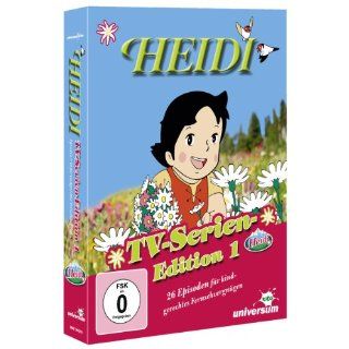 Heidi   TV Serien Edition 1 [4 DVDs]: Johanna Spyri, Isao