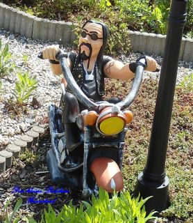 Super Rocker auf Harley Figur Garten wetterfest nur Abholung nähe