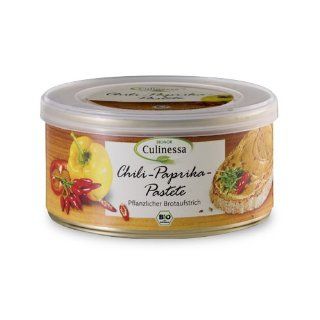 Culinessa Chili Paprika Pastete, 6er Pack (6 x 125 g Dose)   Bio