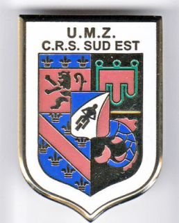 Insigne Police CRS Sud Est Unité Moto 51274.201