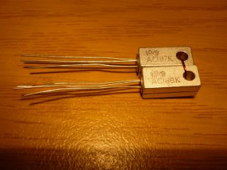 Germanium Transistor AC 187/188 K gepaart Neuware !!!