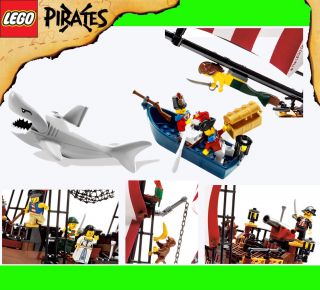 NEW LEGO PIRATES 6243 BRICKBEARDs BOUNTY Pirate Ship VERY RARe BNISB
