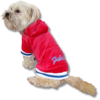 TOP Sweatshirt Pullover Mantel für Hunde   FABU   Gr.30   rot