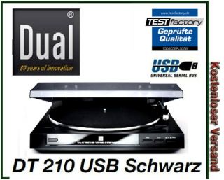 Dual DT 210+USB Plattenspieler NEU Versand Kostenlos digitalisieren