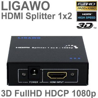 Ligawo ® HDMI Splitter 2 fach   Generation II +: 