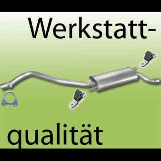 Endschalldämpfer VW T4 Diesel Schalldämpfer Auspuff NEU