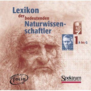 Lexikon der bedeutenden Naturwissenschaftler, CD ROM Dieter Hoffmann