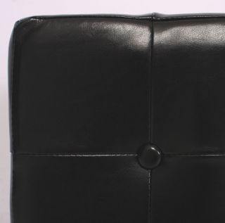 Ware Sitzhocker Sitzwürfel Hocker N24, Leder, 40x40x40 cm