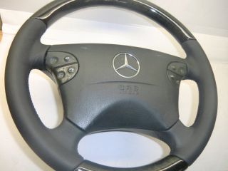 Holzlenkrad Lederlenkrad Airbag Lenkrad Mercedes Benz E Klasse W210