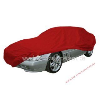 Car Cover Samt Red für Mercedes SL Cabriolet R129 Auto