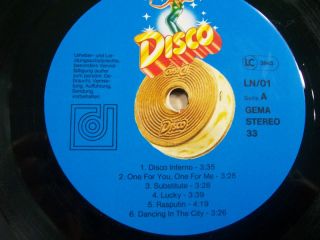 LP Langnese Disco   Sampler #2607