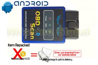 Super Süss Mini Micro Bluetooth Diagnose OBD 2 OBD2 Protokolle Gerät