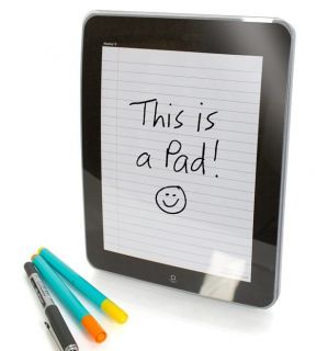 NotPad   magischer Schreibblock im iPad Design