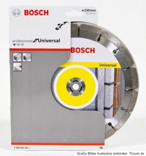 Bosch 2 608 602 195 Diamant Trennscheibe Universal 230x2,3x22,23mm NEU
