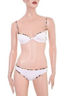 JUST CAVALLI Bikini weiß, Gr.42/XL Bekleidung