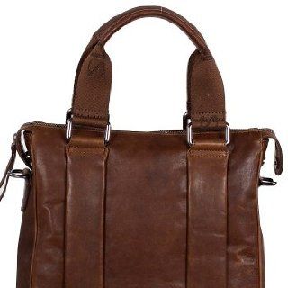 SILVIO TOSSI Handtasche Shopper aus Vintage Lammleder (29x32x11 cm)