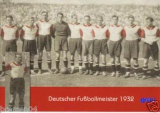 BAYERN MÜNCHEN + Deutscher Meister 1932 + BigCard #229