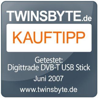 Digittrade DVB T Stick USB 2.0 & 1.1 TV Karte extern 