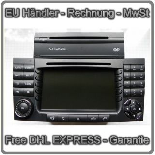 Mercedes Benz E W211 CLS W219 COMAND DVD GPS Monitor Navigation Navi