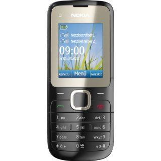 Nokia C2 00 Handy 1,8 Zoll schwarz Elektronik