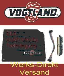 VOGTLAND elektronische Tieferlegung Modul Mercedes CLS Typ W218 949912