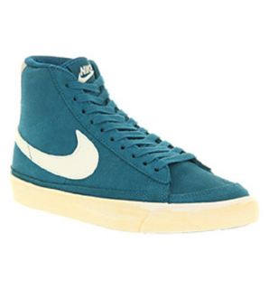 Nike Blazer Hi Suede Vintage Abyss Blue/Sail Trainers Shoes